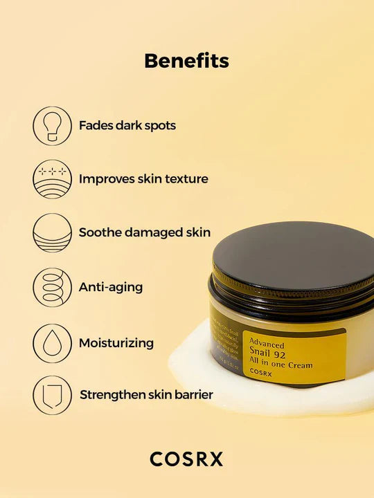COSRX Advanced Snail 92 All-in-One Cream